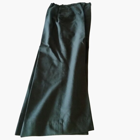 Womens Classic Green Pants Slacks 11 Vintage US Army Uniform Military Costume - Picture 1 of 4
